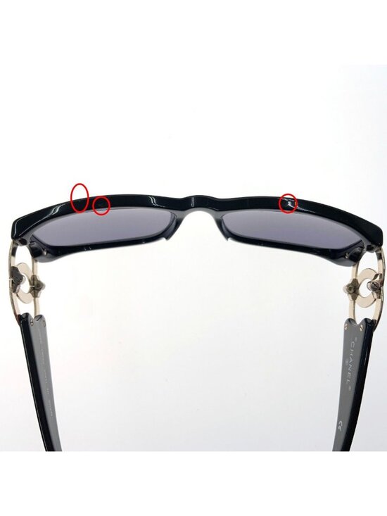 Chanel Coco Mark Sunglasses 02461 94305 Gold Black main image 6
